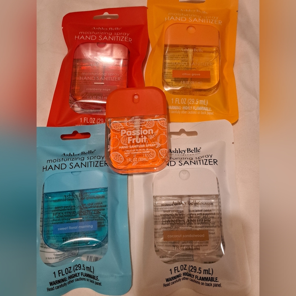Ashley Belle Scented Moisturizing Hand Spray Set Of 5